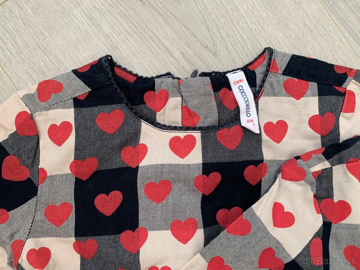 Detské šaty zn. Coccodrillo veľ. 104 a 110 - 3