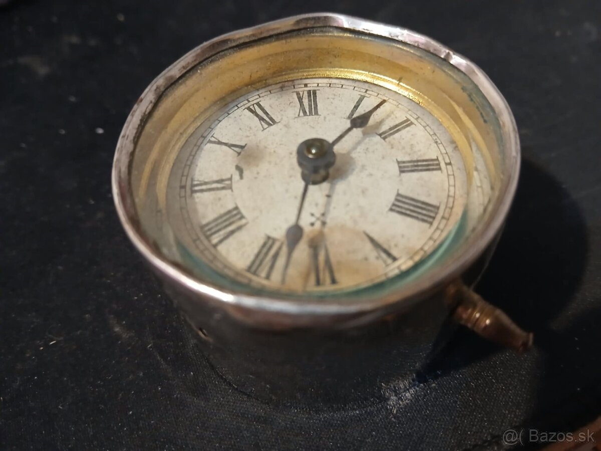 Starožitné hodinky - budík - 3