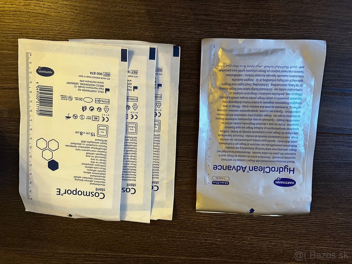 dekubit náplaste Inodine, Cosmopor, Hydroclean - 3