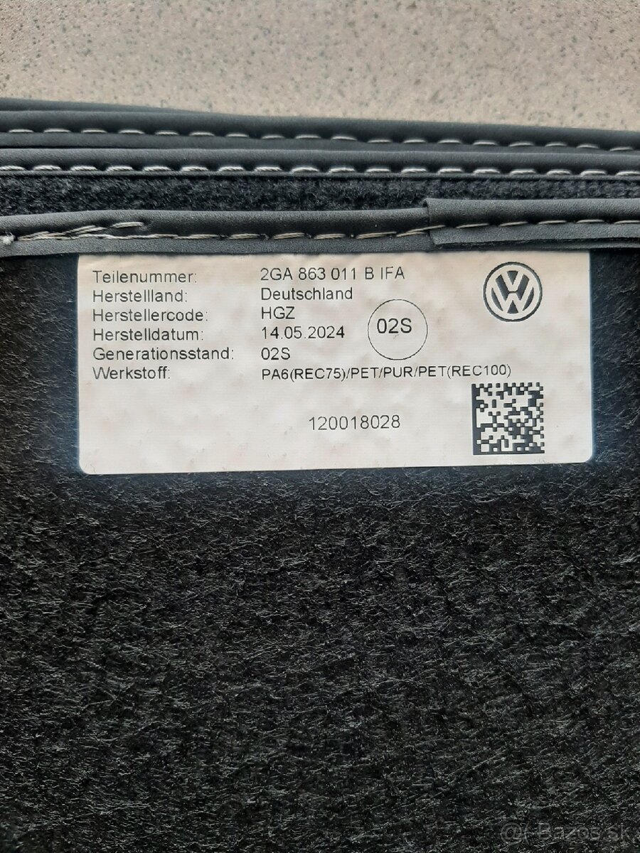 VW T-ROC Velurové koberce - 3