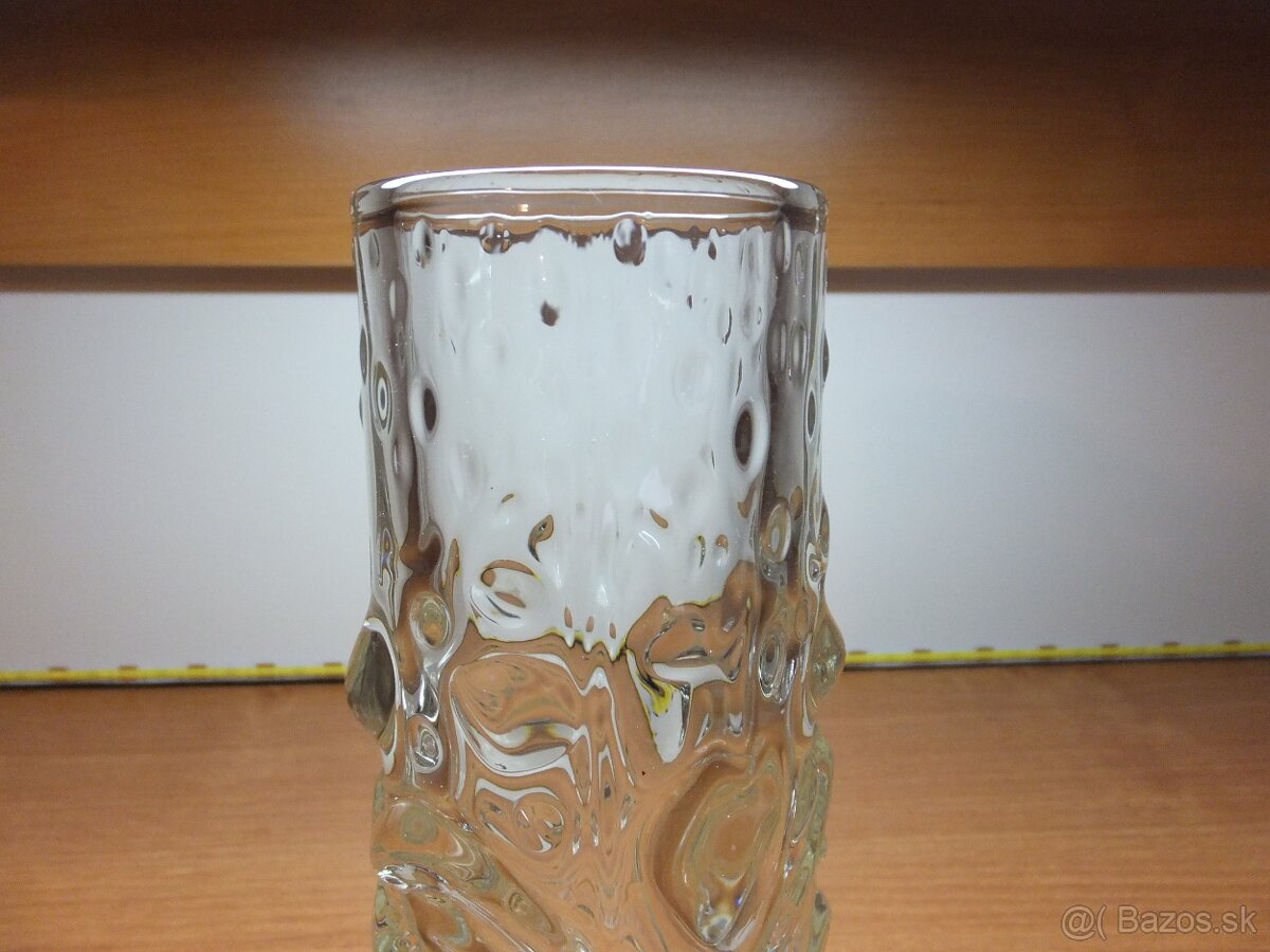 Fr. Pečený, masivní pěkná těžká váza, brus dna. - 3