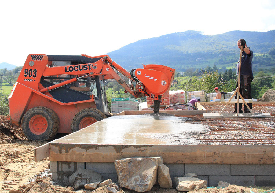 Mixovacia lopata / miešačka na betón - NOVÁ - 3