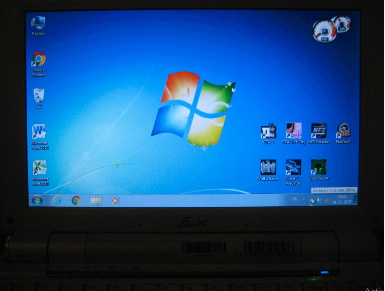 ASUS Eee 1000H (display 10" LED LCD 1024x600) - 3