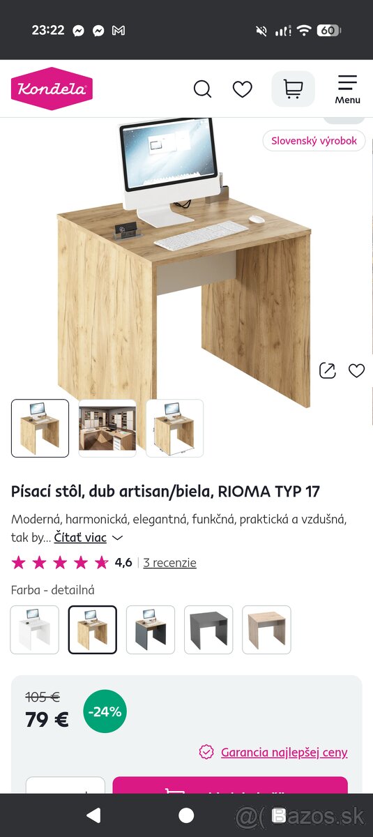 Kancelársky stôl - 3