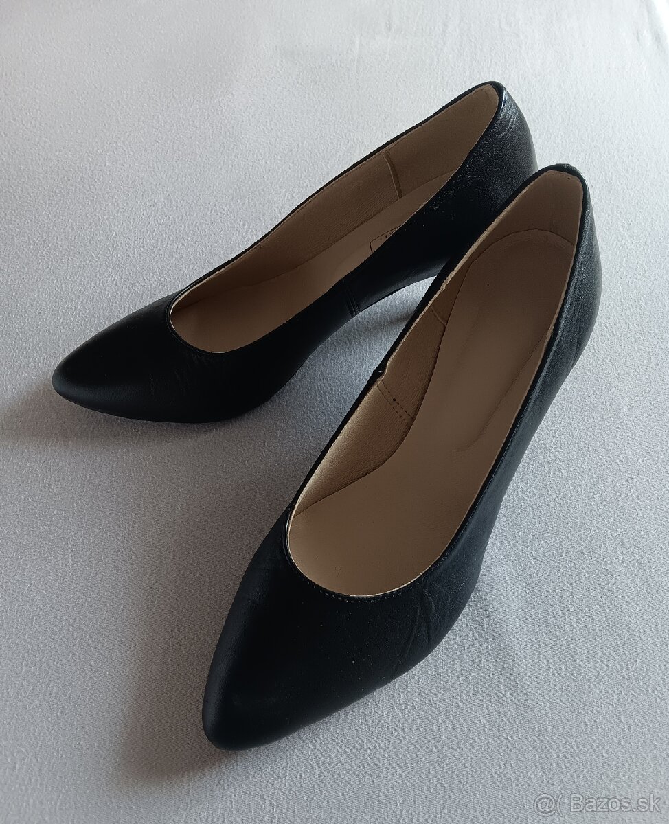 Kožené lodičky veľ. 38 - 3