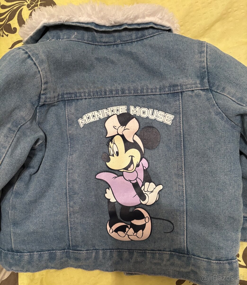 Detska Minnie mouse bunda veľkosť 92 - 3