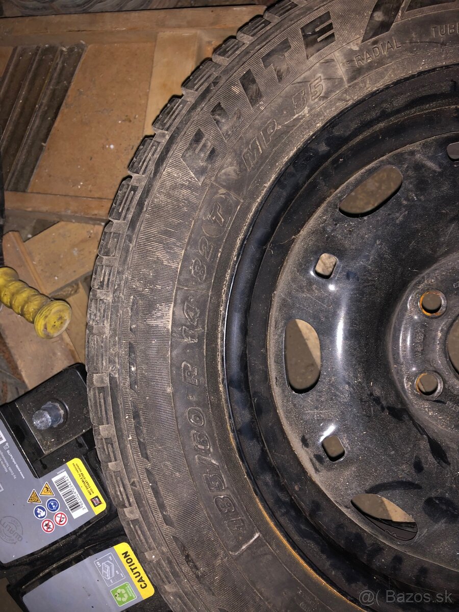 Rezervné koleso Škoda Fábia 1 - 3