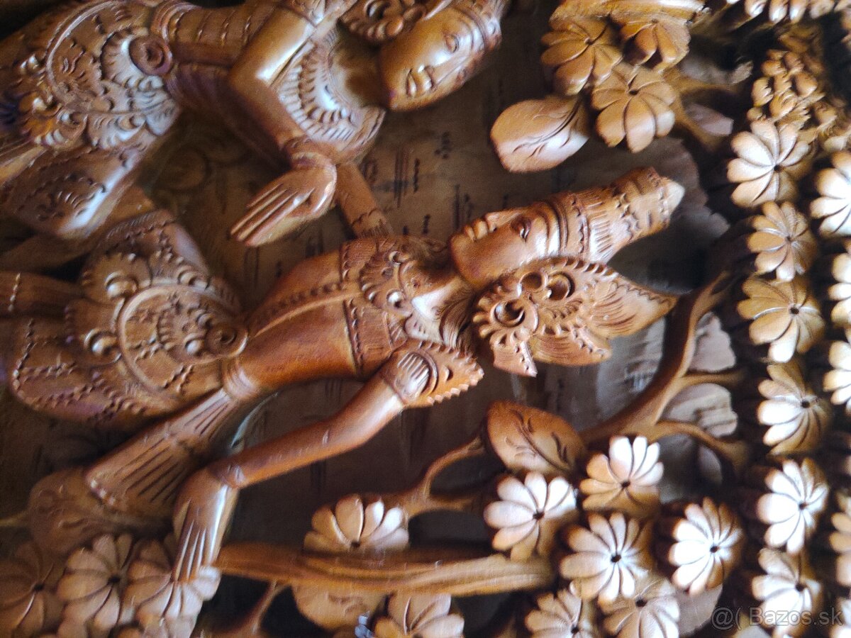 3D drevený panel Bali - 3