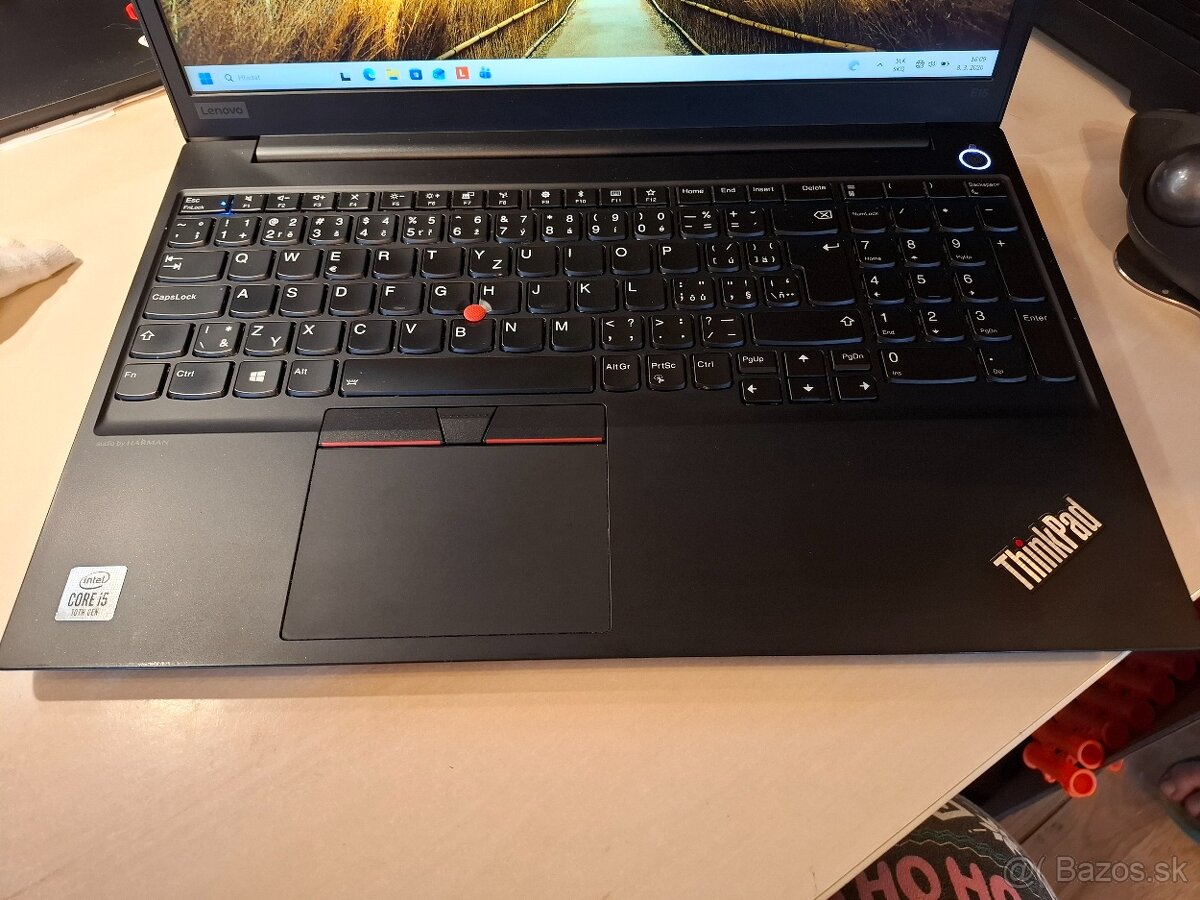Notebook Lenovo ThinkPad E15, Intel Core i5-10210U, 8GB RAM, - 3
