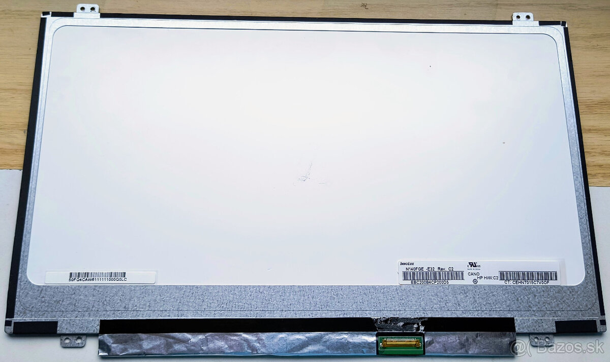 LCD display 14.0" 1600x900 HD+ LED 30pin eDP Slim - 3