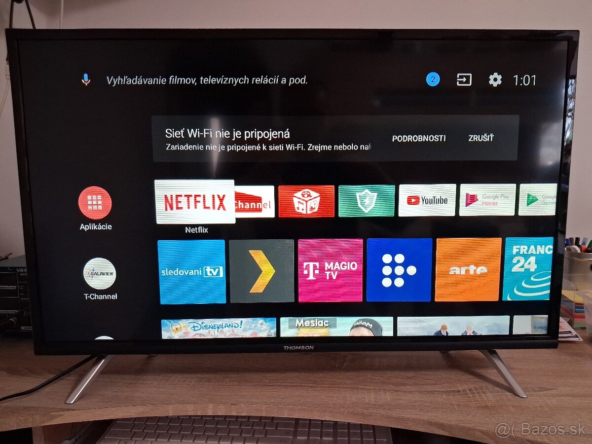 Predám SMART Android LED TV THOMSON 32HE5606 - 3