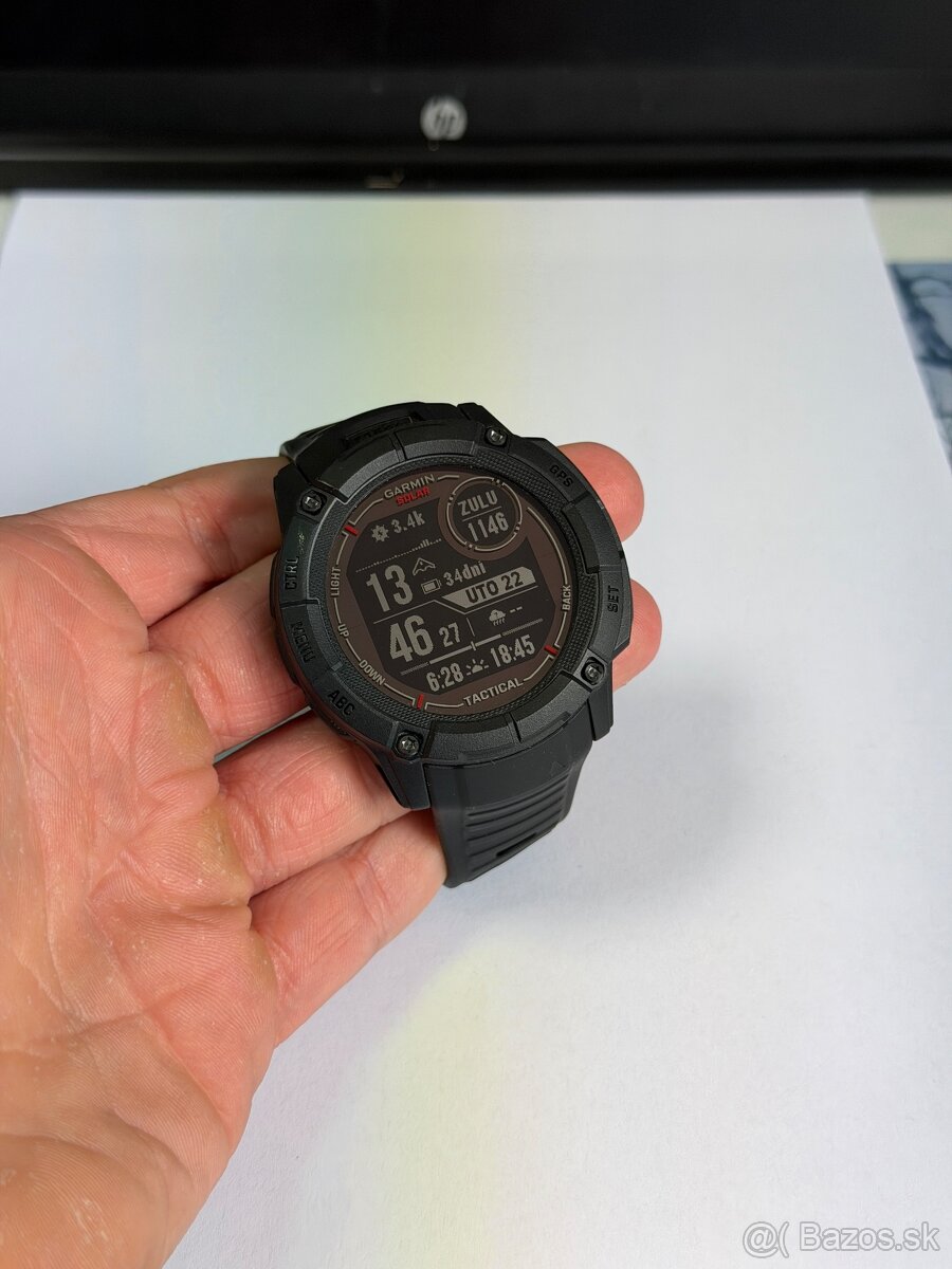 Garmin Instinct 2x Tactical Solar - len vyskúšané - 3