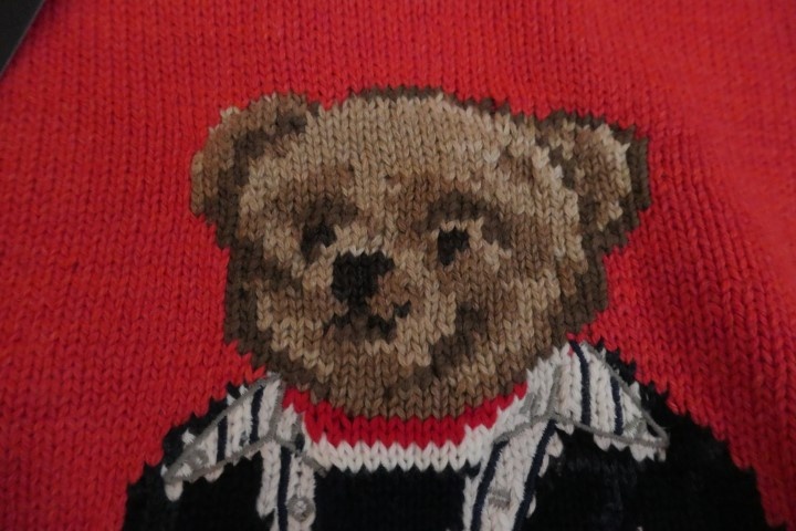 RALPH LAUREN BEAR original ikonicky sveter s medvedom M/L - 3