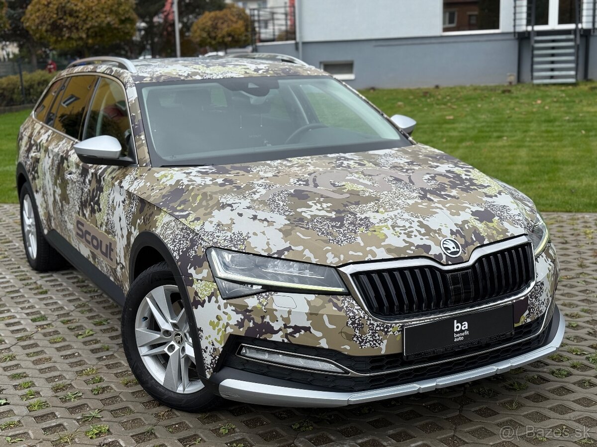 Škoda Superb Scout - informácie v popise - 3