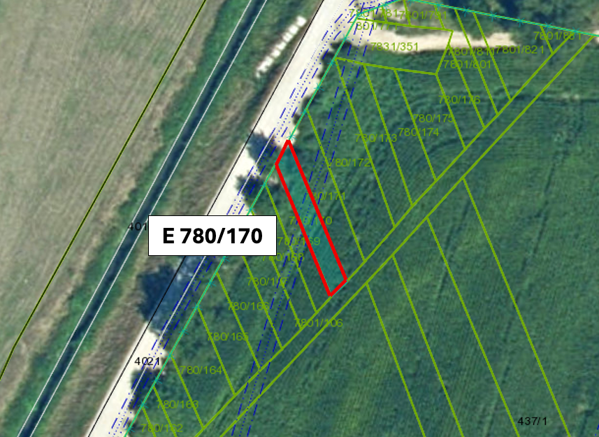Opatová (Trenčín) - 155 m2 POĽNOHOSPODÁRSKA pôda – PREDAJ - 3