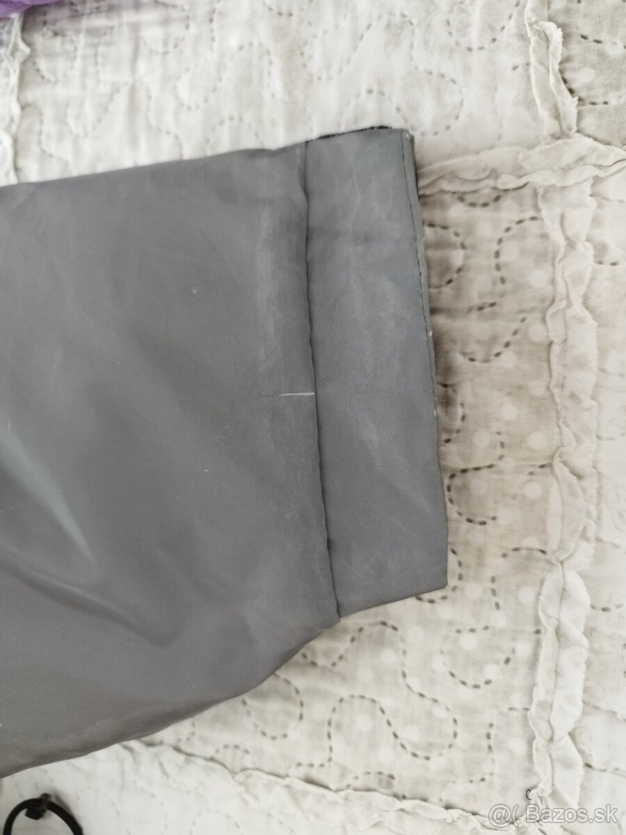 Dámska strieborná reflexná bunda M/38 Pull&Bear - 3