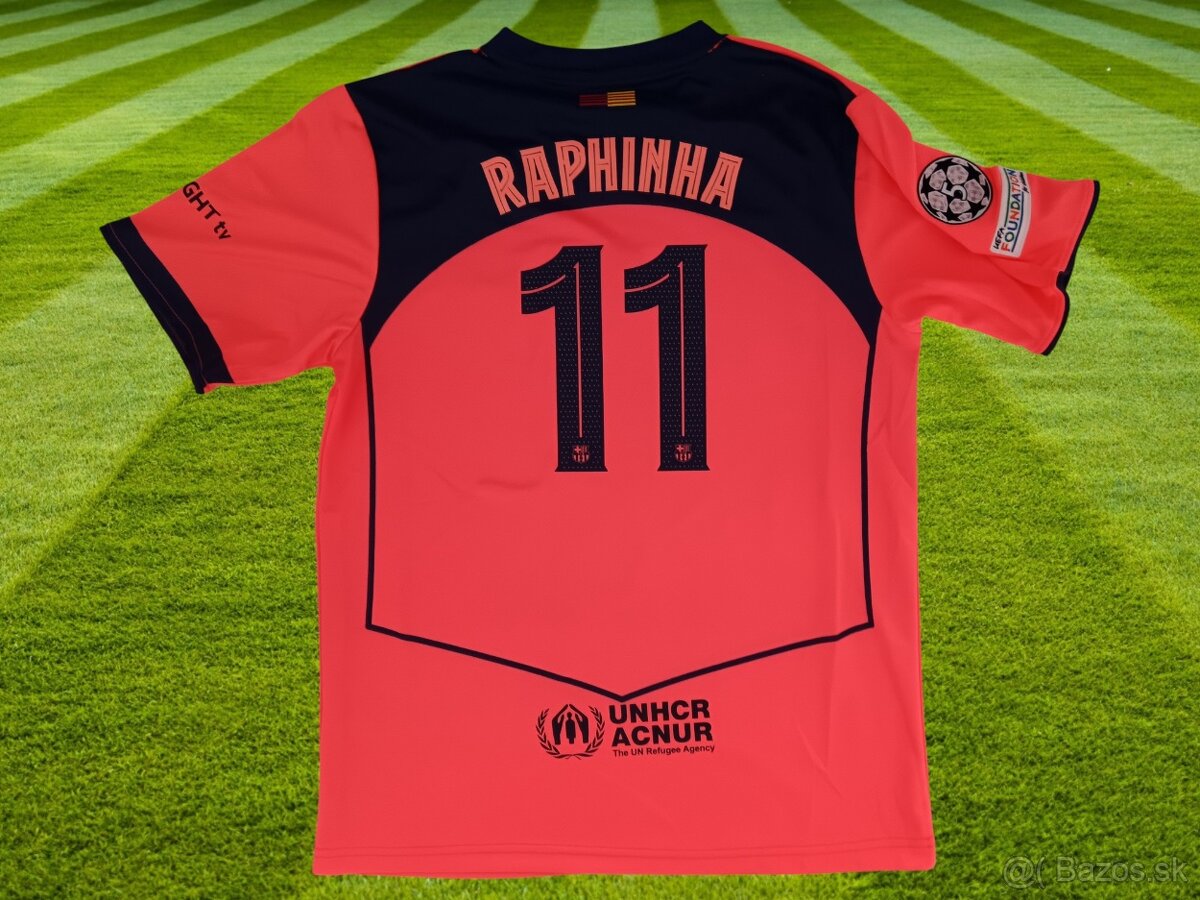 dres RAPHINHA FC Barcelona orange edition 25/26 - - 3