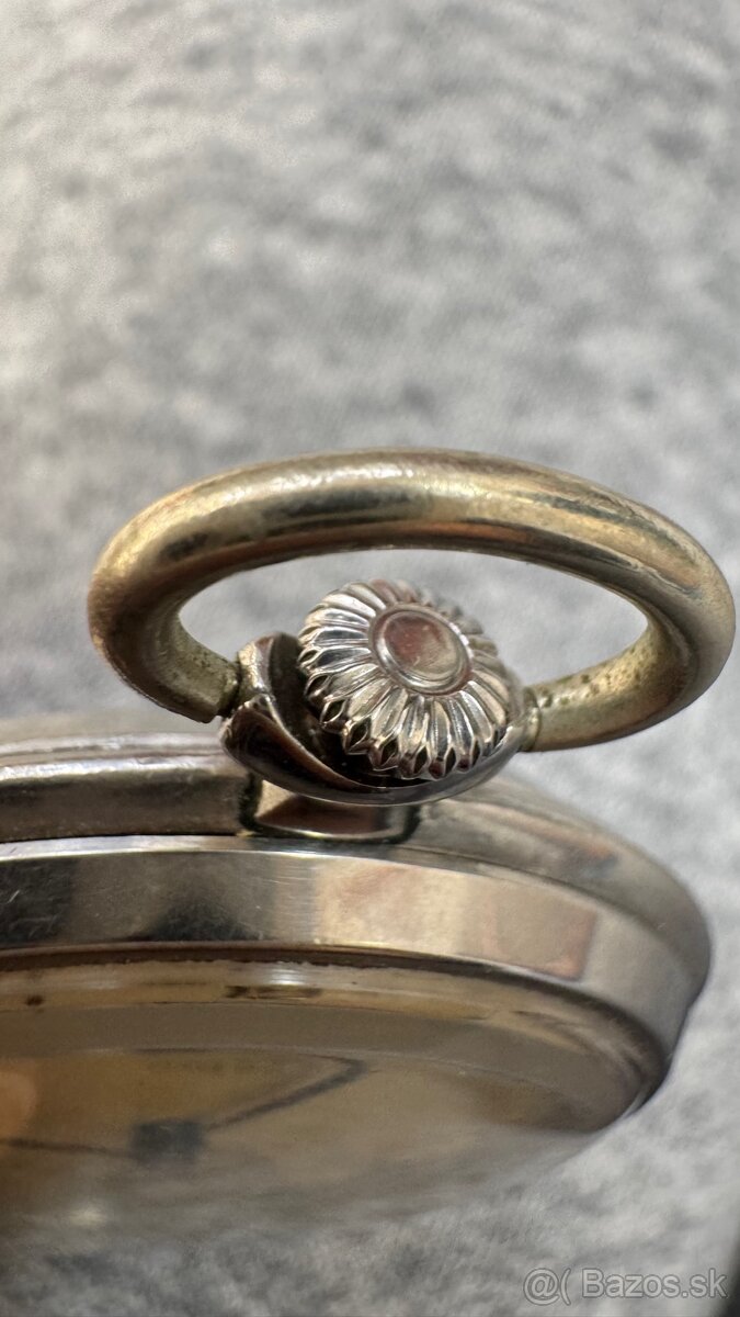 Starožitné vreckové hodinky Omega - 3