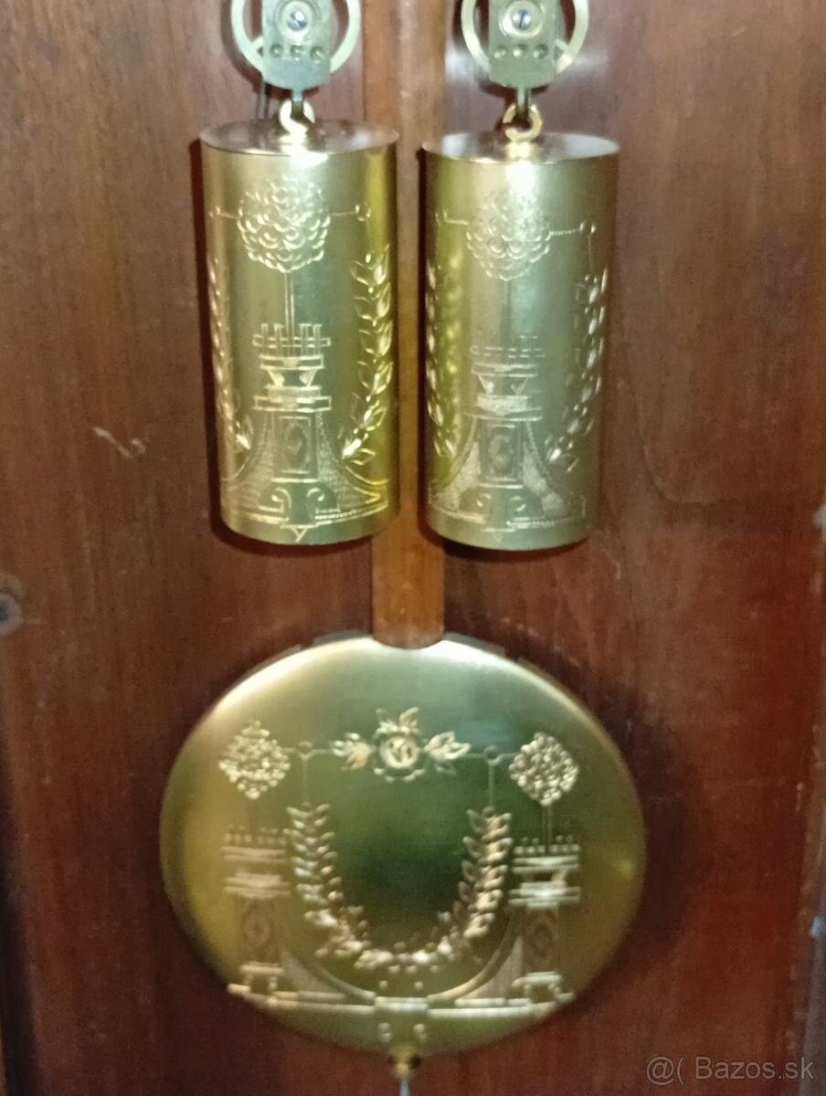 dvojzávažové starožitné hodiny - 3