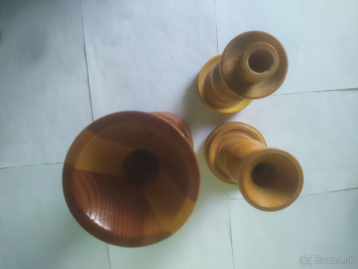 Dekoračné predmety - drevo - 3