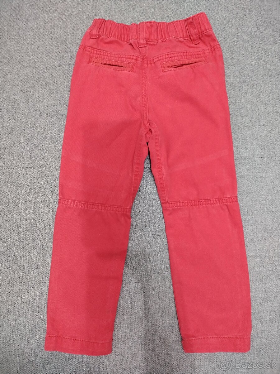 Sytocervene nohavice 104 - 3