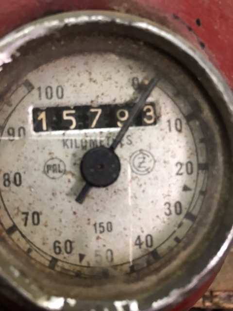 ČZ 125/150 svetlomet s tachometrom originál - 3
