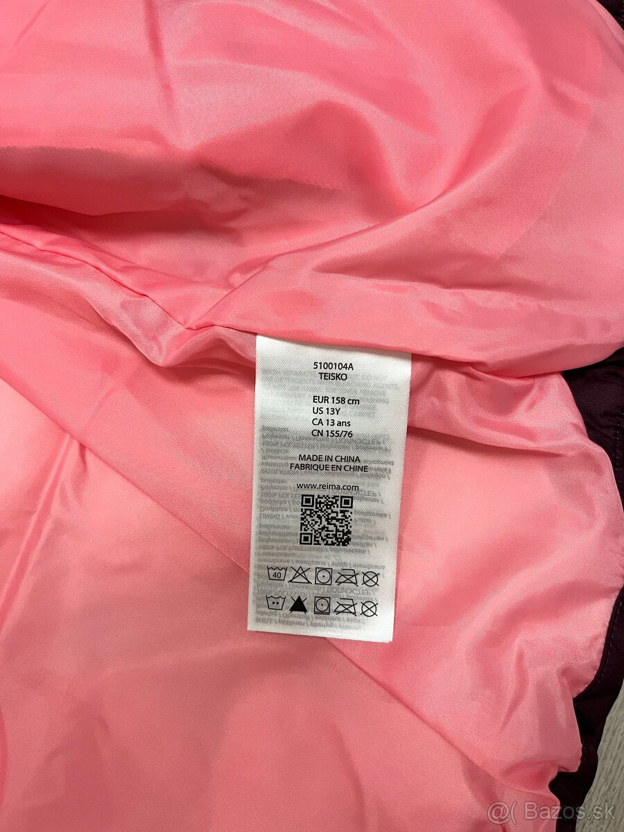 Nová bunda Reima, na teploty cca 0 až -20°C, 13 rokov / 158 - 3