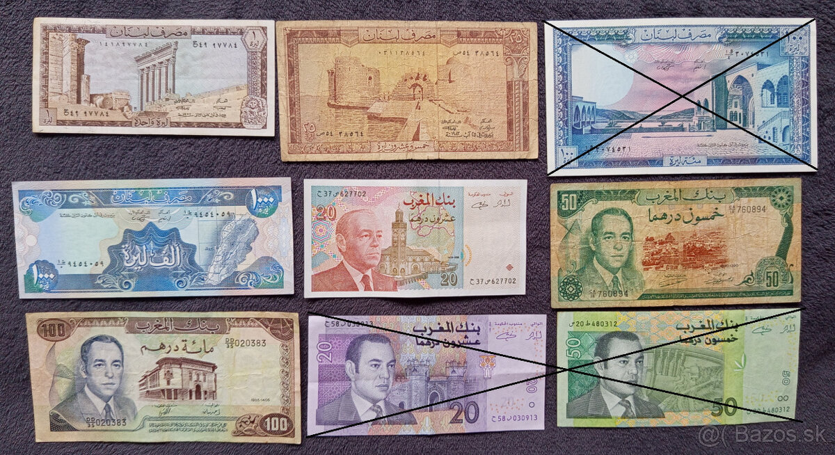 Bankovky z obehu svet 9 - 3