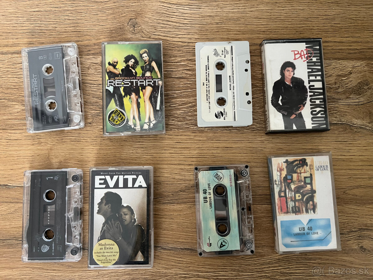 Originálne MC kazety - zahraničné - 3