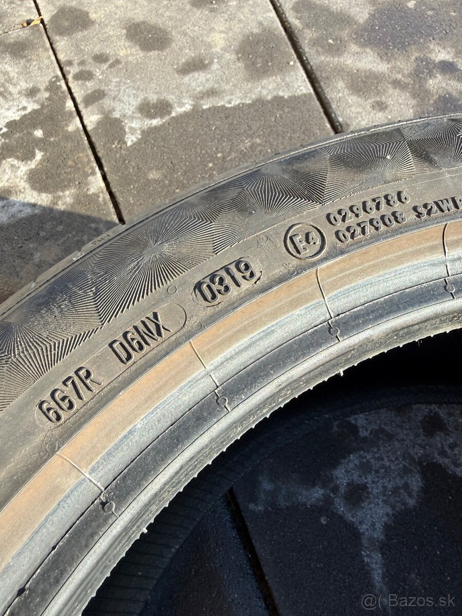 Predám pneumatiky Continental PremiumContact 6 – 2 ks - 3