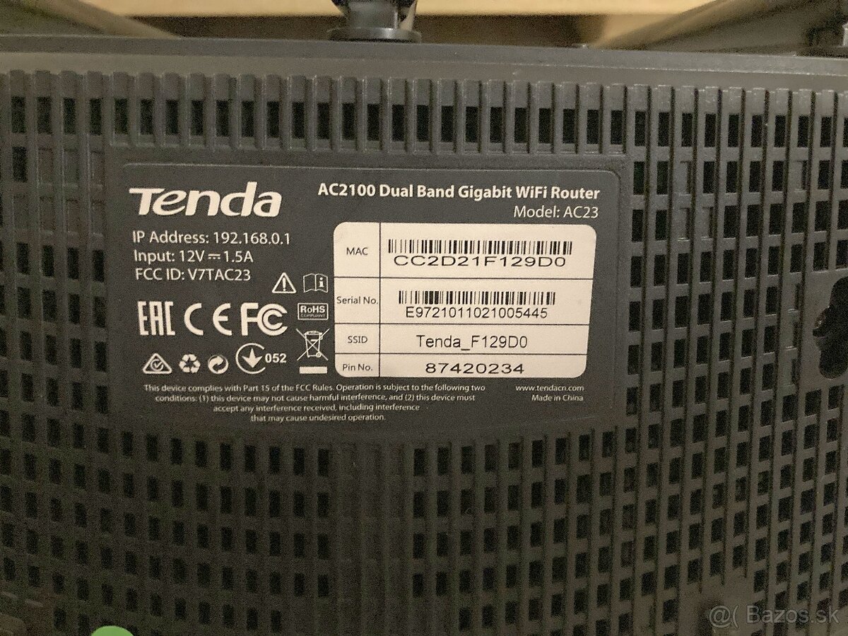 router Tenda AC23 AC2100 - 3