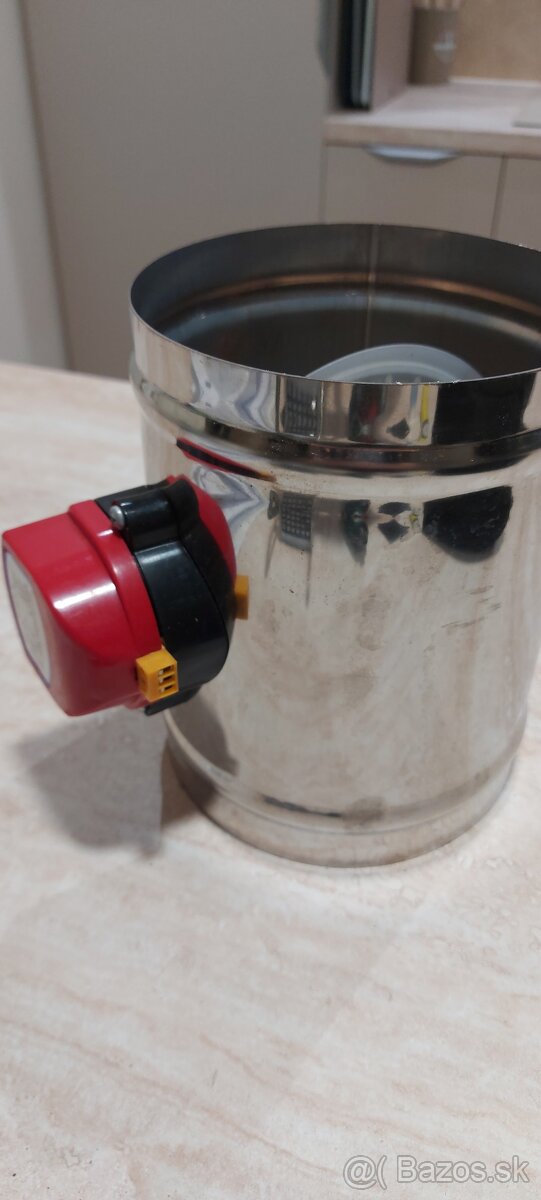Elektricky ovládaná nerezova klapka 150mm - 3