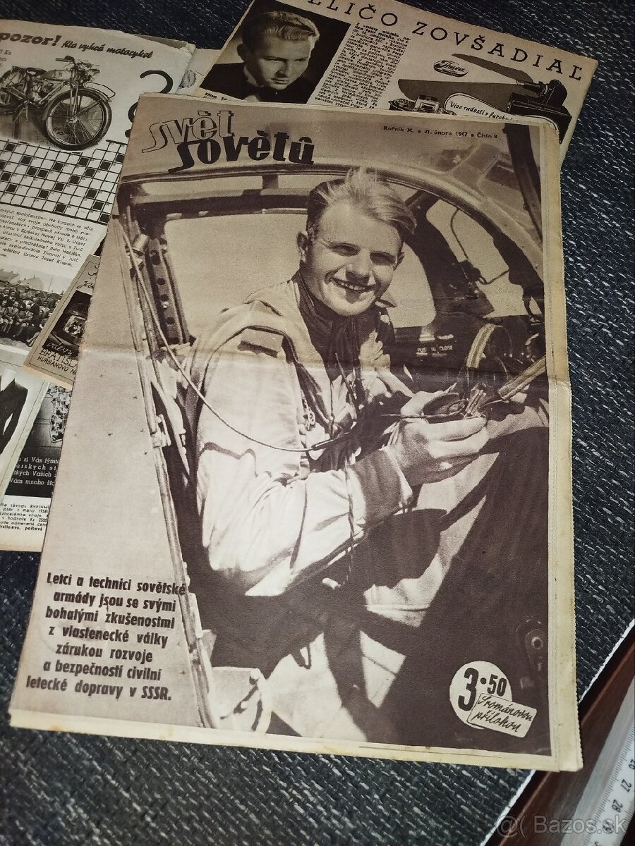 Stare noviny ,casopisy - 3