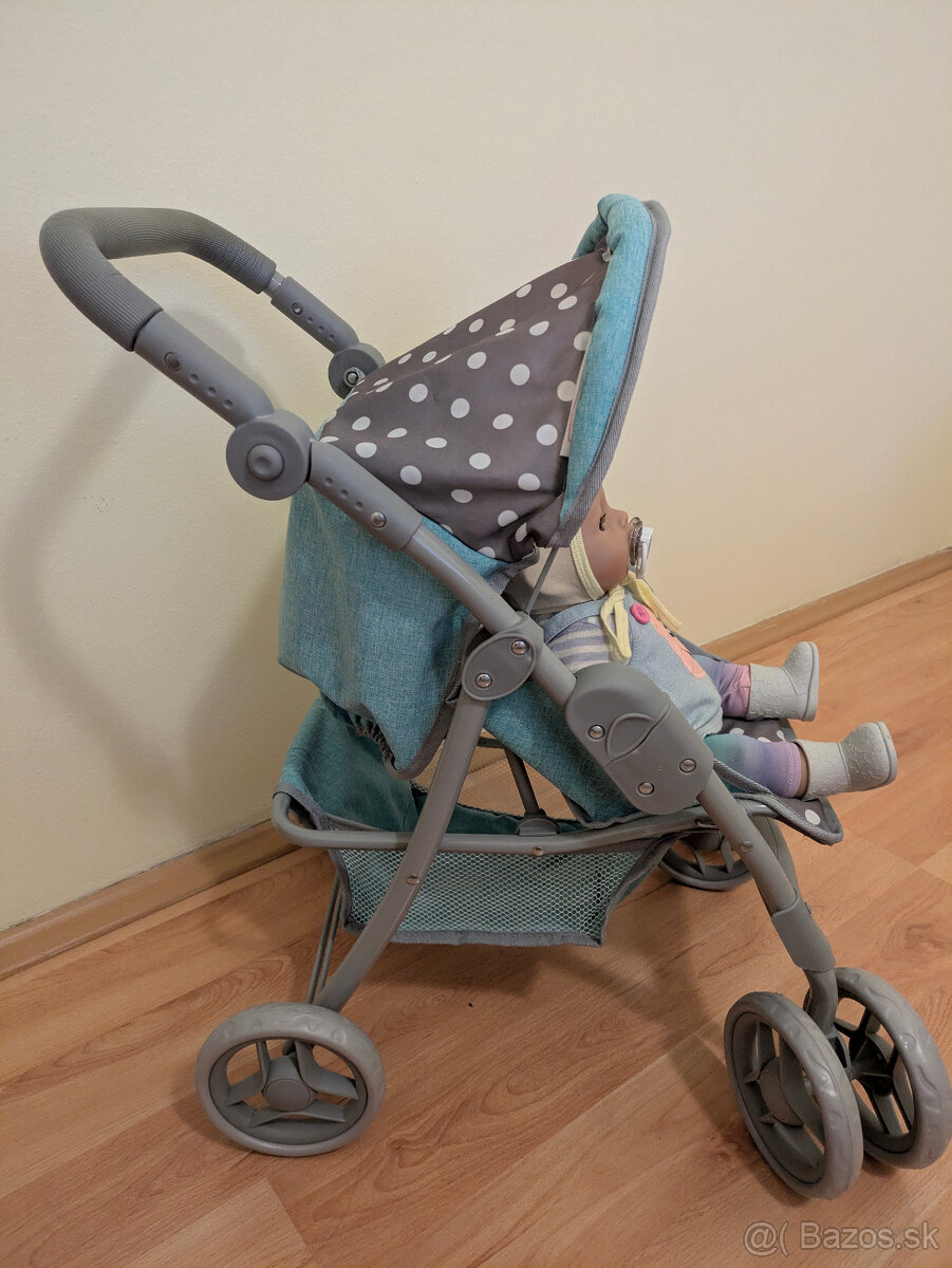 Kočík s bábikou a príslušenstvom - 3
