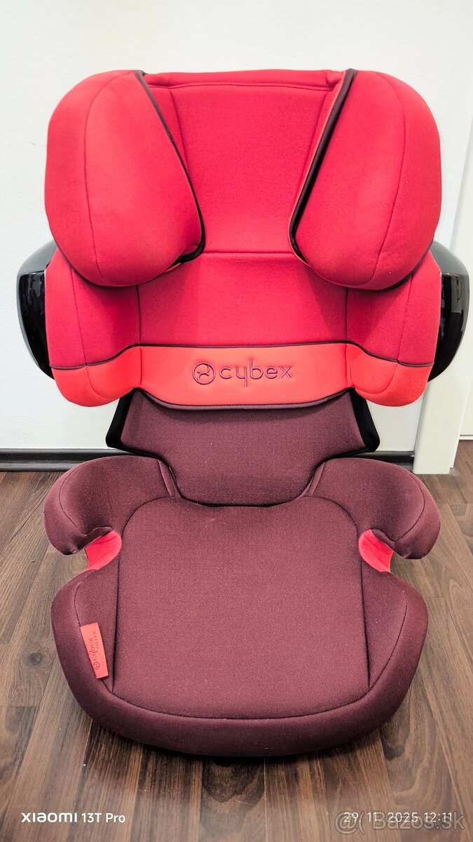 Cybex Solution X2-Fix Silver Rumba Red autosedačka 15-36 kg - 3