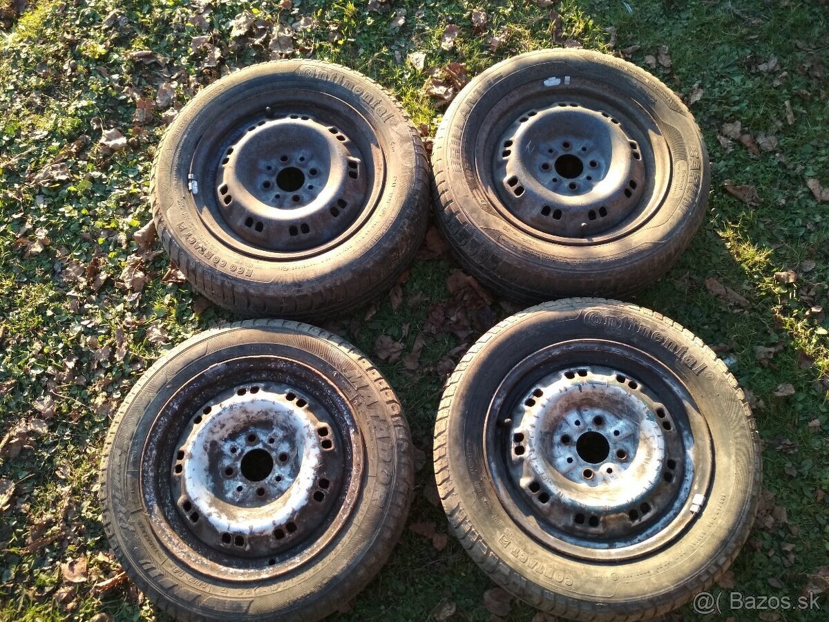 Plechové disky 4x98 r14, 5,5Jx14 - 3