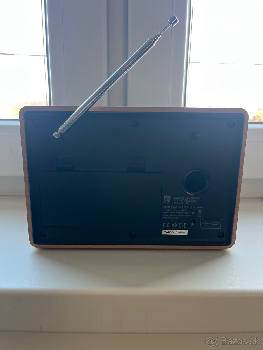 Predám Philips TAR5505/10 – DAB/DAB+/FM/bluetooth rádio - 3
