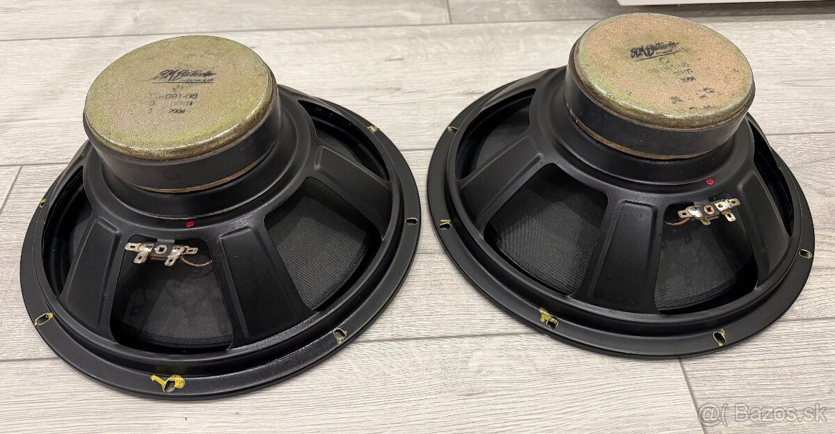 Basové reproduktory 12” 8ohm - 3