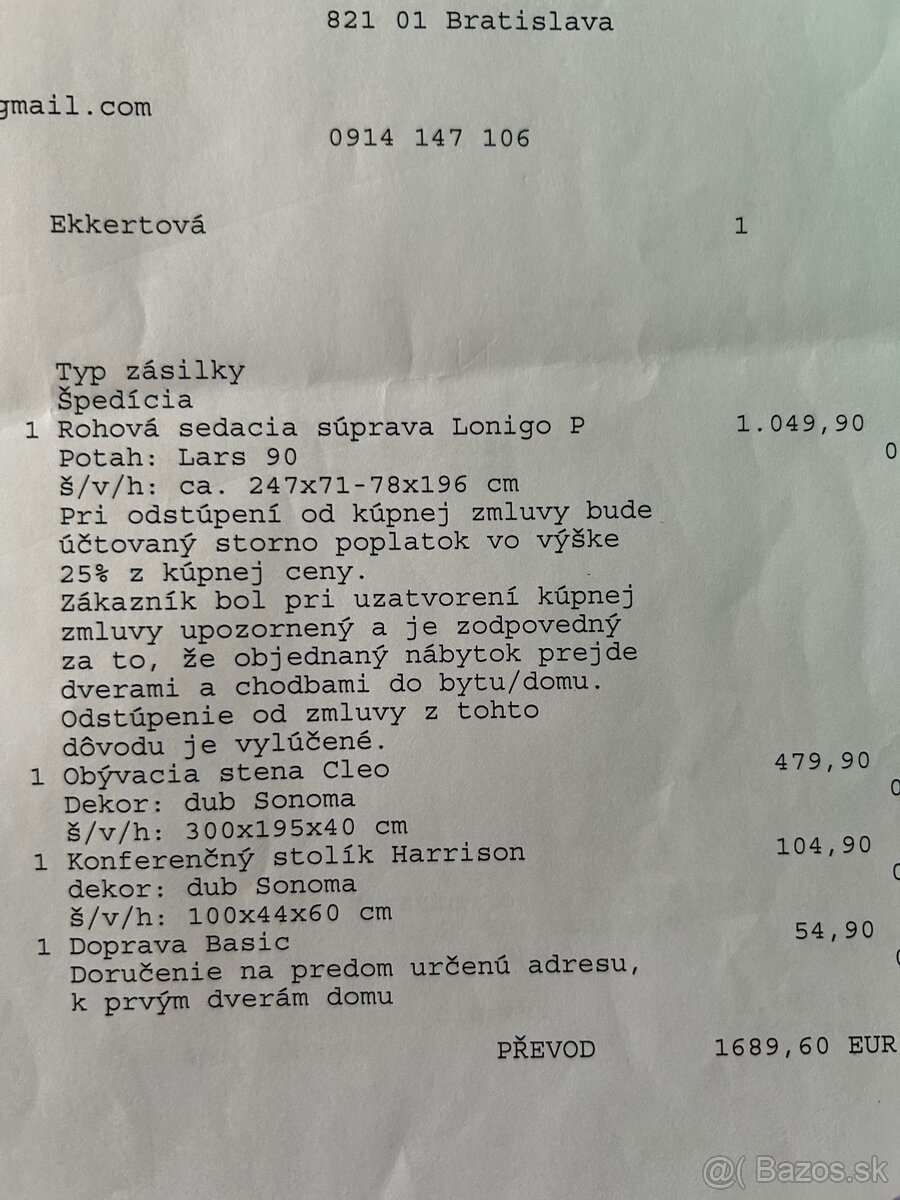 Predám obývaciu stenu Cleo - 3