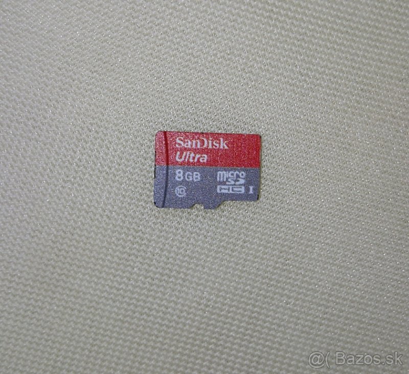 Nokia MicroSD 1GB a 2GB, SanDisk SD 256MB - 3