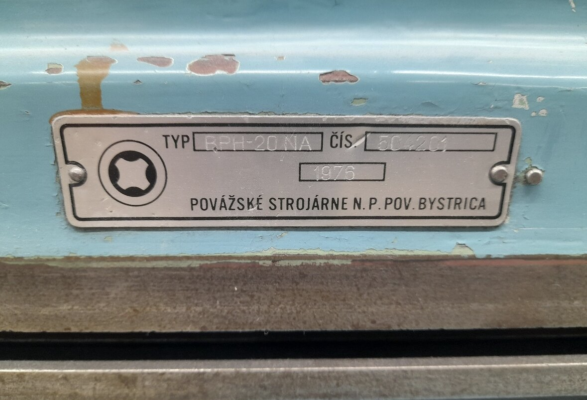 rovinná brúska BPH 20NA - 3