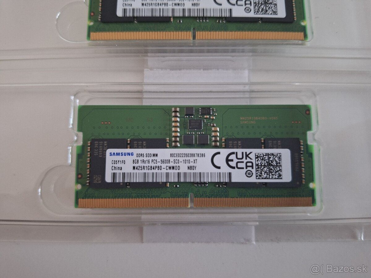 16GB DDR5 Ram pre notebook - 3