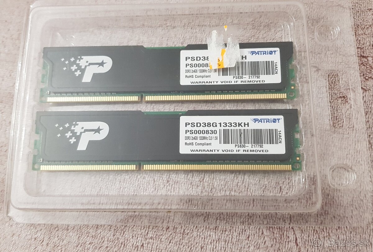 Pamäte RAM ddr3 Dimm - 3