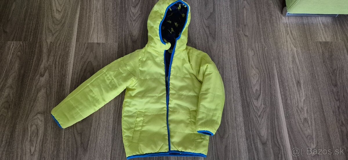 Obojstranná prešívaná prechodná bunda BONPRIX, veľ. 116-122 - 3