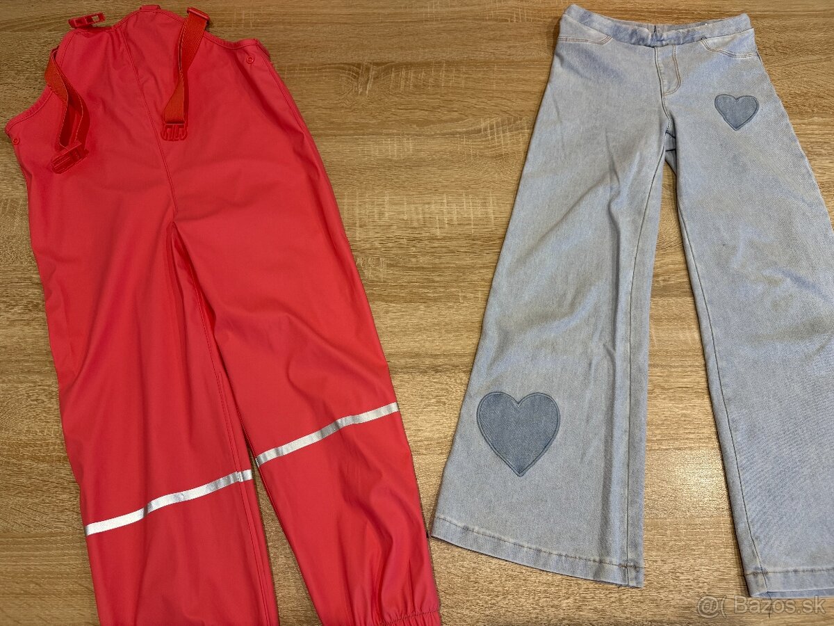 Dievčenský balík oblečenia vo veľkosti 122/128 - 3