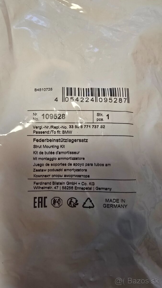 FEBI BILSTEIN 109528 Opravná sada horného ulożenia tlmiča - 3