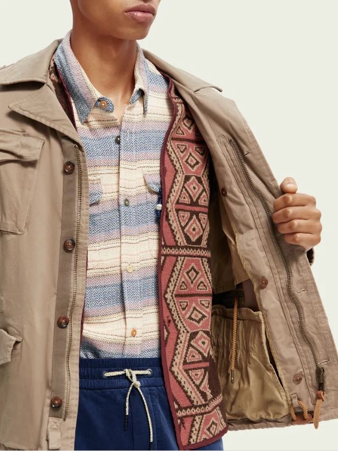 Scotch & Soda army prechodna zimna bunda kabat NOVA ORIGINAL - 3