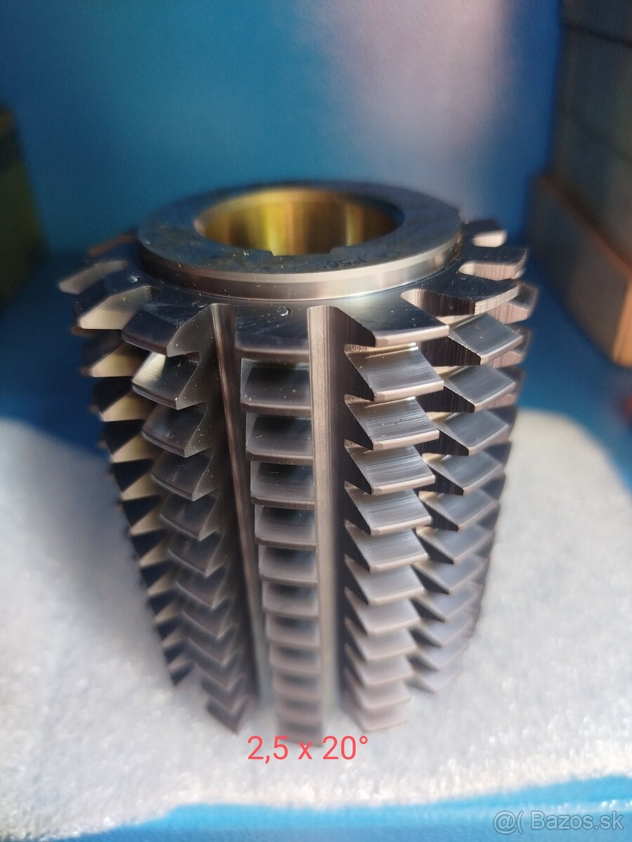 Odvaľovacie frézy 2,5x20° , 4x20° - 3