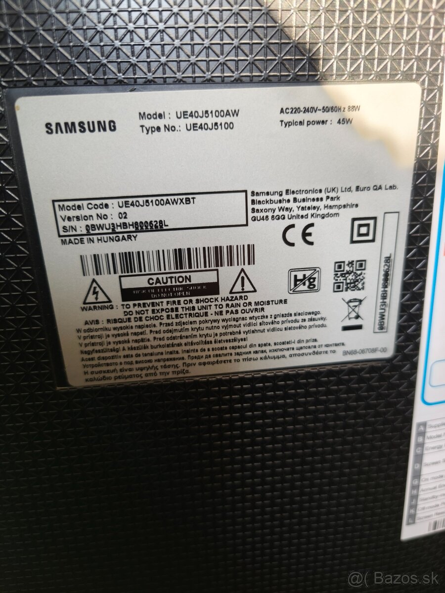 Samsung UE40J5100AW - 3