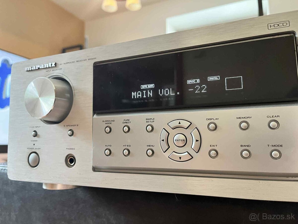 predam AV recevier marantz SR3001 a repro Yamaha - 3